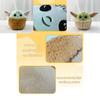 Adorable Double-sided Baby Yoda Plush Toy For Kids With Soft Crystal Fabric