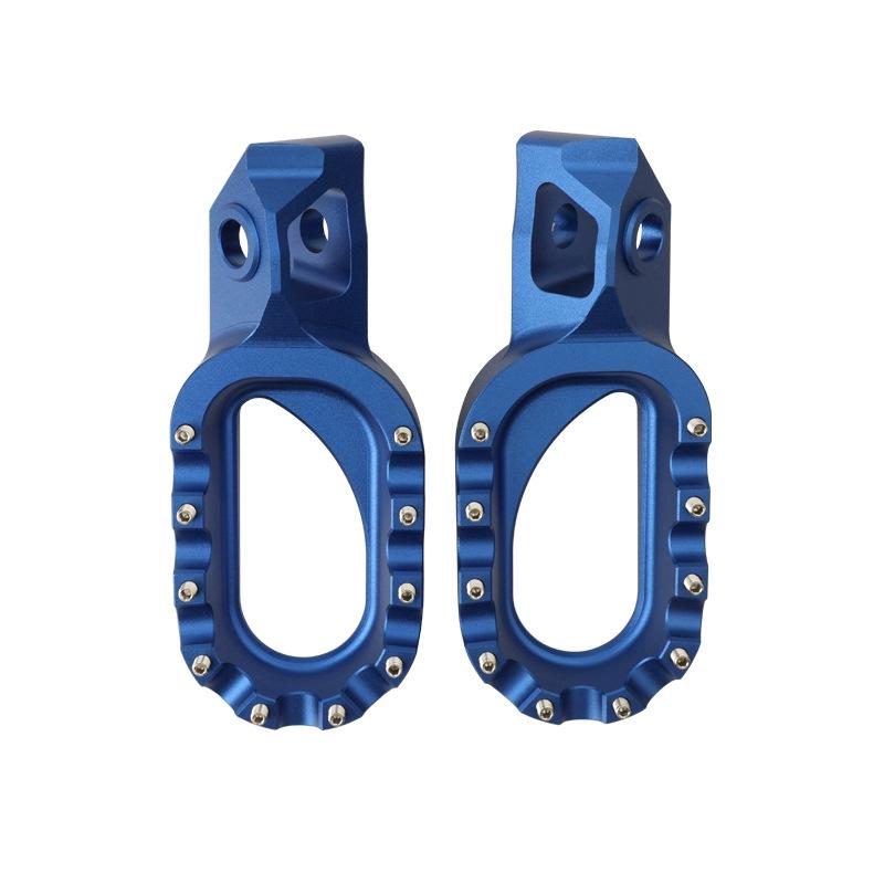

CAKEN Studded Footpegs for KEM KEXI 24, KTM EXC, Husqvarna TE, and GASGAS Models синий