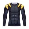 Fight Rashguard Men's Sports T-shirt Tops Fitness Printed Sublimation Boxing MMA Compression Tights Long Sleeve T-Shirts