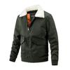 Autumn and Winter Men's Large Cotton Jacket Casual Workwear Coat Fashion Men's Wear