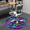 Teenage Mutant Ninja Turtles,TMNT Chair Mat Round Rug Office Carpet, Machine Washable, Non Slip, Suitable for Living Rooms, Bedrooms