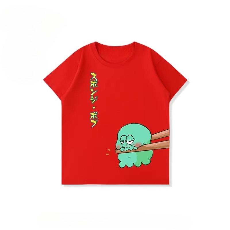 Potdemiel SpongeBob SquarePants Childrens Pure Cotton TShirt New Summer Style Comfortable and Breathable Childrens TShirt 100