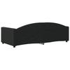 Daybed Black 90x200 Cm Fabric
