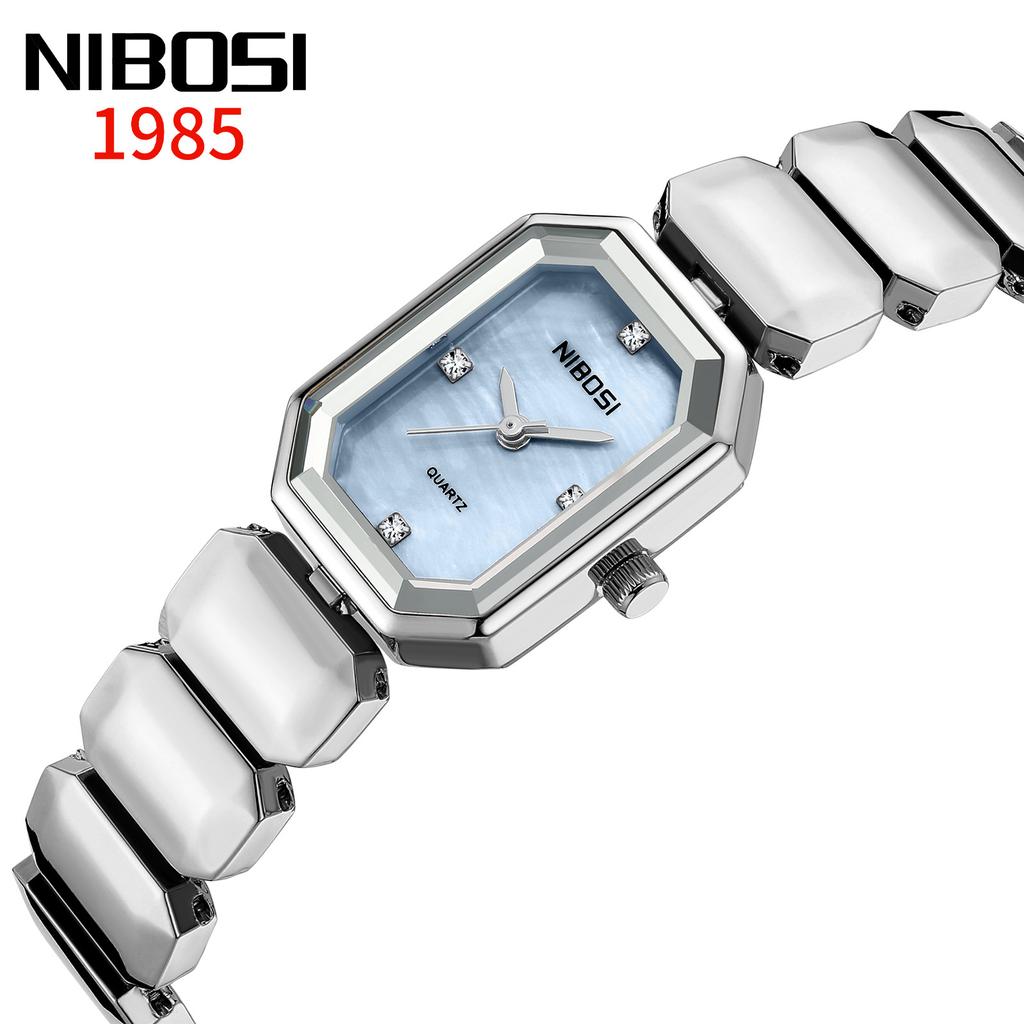 Fashion New Mother-Of-Pearl Small Square Watch Fashion Women'S Watch Exquisite Versatile Waterproof Quartz Watch Women