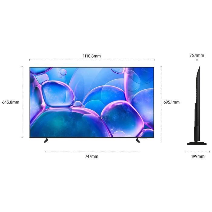 Samsung TU50U7005F - TV LED 50" (127 Cm) - 4K UHD 3840x2160 - HDR10+ - Smart TV - Gaming Hub - 3xHDMI - WiFi