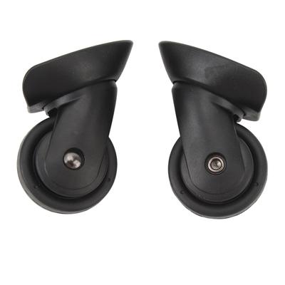 1 Paar Koffer Ersatzräder mit Schraube Leichtgewichtige Stumme Gepäck Schwenkrad Rolle für Reise