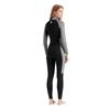3MM Womens Wetsuit Full Body Surfing Swimwear Thickened Warmth Cold Proof Snorkeling Winter Swimming Wet Suit Black