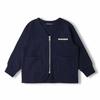 [Kinderkleidung] Moujonjon (Moujon John) Strickjacke mit Reißverschluss vorne und Stickerei 90cm-140cm M50401
