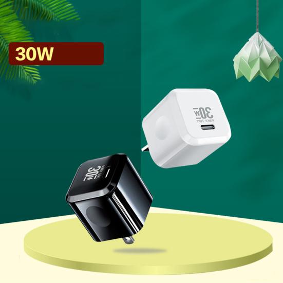 Fast Charger Portable Quick Charging Mini PD 30W Phone Charger Adapter Cellphone Accessories