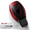 Mercedes-Benz Key Cover for C-Class/C200L/GLC260/GLK300 - TPU Silicone Protective Shell with Buckle