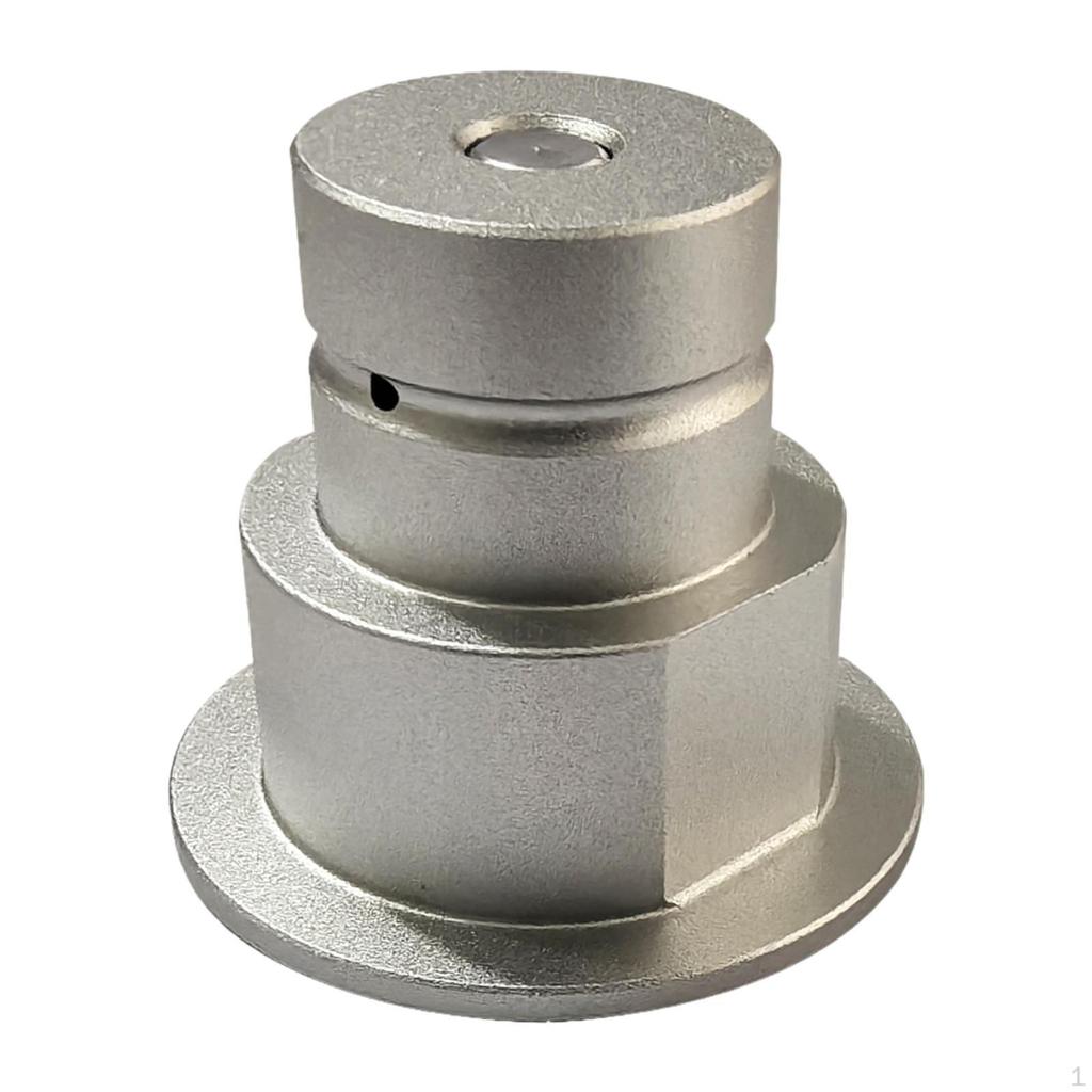 Wasser CO2 Anschlussadapter -4 Gewinde Zubehör Handfest Schnellmontage Aluminiumgehäuse Kompakt