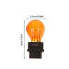 2pcs T25 3157 3156 P27W Car Turn Signal Light Bulb 12V 27W Halogen Lamp Amber White Red High QualityTurn Signal 2