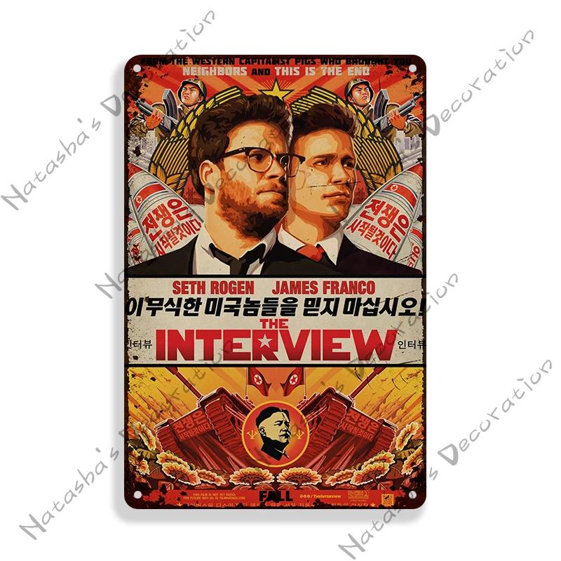 North Korea War Missle Propaganda Soviet Metal Poster Vintage Poster Wall Decor Classic Metal Plaque Rusty Bar Club Metal Plate