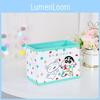 Crayon Cute Pajamas Shin Chan Shiro Striped Pattern Foldable Desktop Storage Box