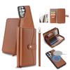 2 in 1 Detachable Flip Multi-card Wallet Leather Case for Samsung S26 Ultra S25 S24 Plus Shockproof For Magsafe Strap RFID Cover