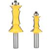 2pcs Crown Molding Router Bit 1/2 Inch Shank Router Bit Woodworking Tool Woodworking Milling Cutter Milling Tool Milling Cutter