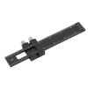 Aluminum Alloy T Square Ruler Adjustable Slide Stop Scribing Ruler Woodworking Ruler Woodworking