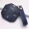 Silicone Smart Key Fob Cover for Chery JETOUR Freedom Traveler Tiggo 7 Pro with Keychain Honeycomb Texture Racing Stripe Smart Remote Key Protector