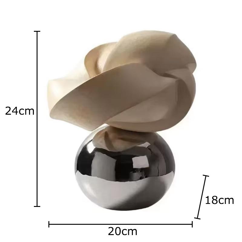 

Abstract Artwork Geometric Twisted Statue Desk Decoration Ornaments Modern Crafts Creative Sculpture Room Aesthetics Decor