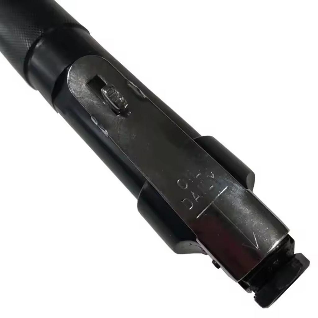 Pneumatic Pin Scaler Textured Grip with Air Fitting LeverStyle Trigger for Metalworkers,