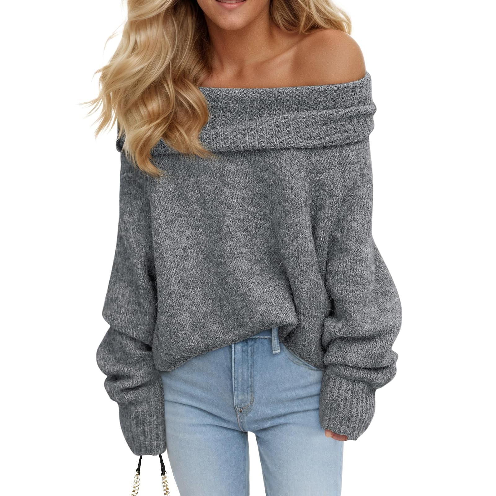 

Длинные рукава свитера для женщин осень зима наряды модная одежда топы S