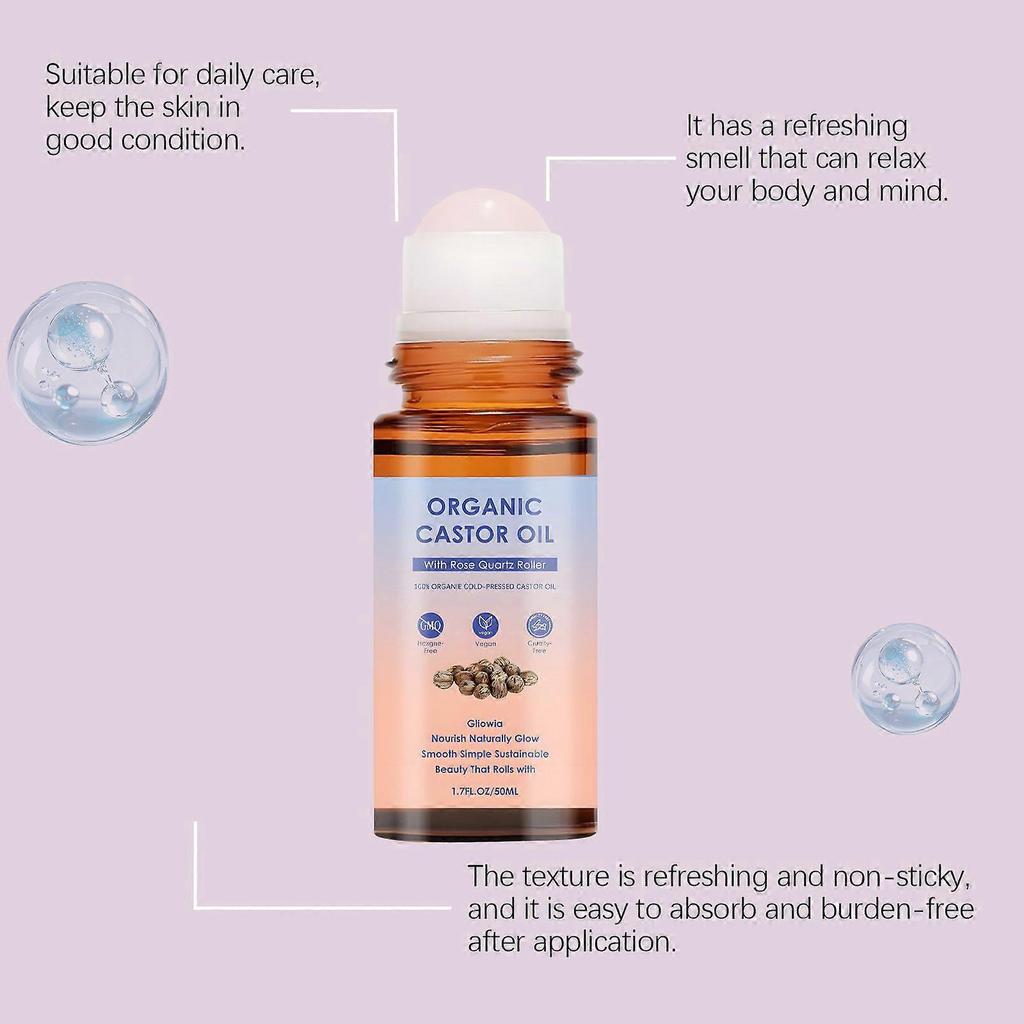 Limited time!!Amz Castor Oil Ball Care E Moisturizing And Nourishing With Daily Massage Multi-Purpose Body Care Oil