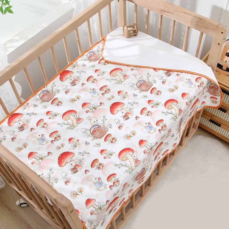 Breathable and Leakproof Baby Diaper Pad Portable Infant Diaper Changer Cushion for Toddler Crib & Bath Time Use