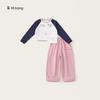 Girl Girl Cotton Long Sleeve T Shirt And Pants Set For Spring And Autumn Playtime Comfort