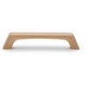 128mm 192mm High-end Luxury Natural Walnut and Beech Handle Cupboard Wardrobe Drawer Pulls Cabinets Kitchen Drawer Knob