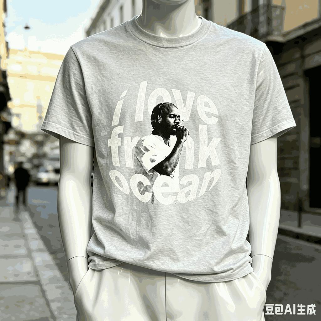 Frank Ocean For Fan Gift Tshirt Unisex Unisex Harajuku Oversized Unisex Short Sleeve Streetwear High Quality Couples Comfortable