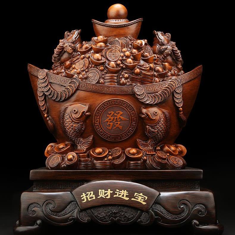 Zhaocai Goldbarren-Ornamente, Schatztöpfe, Heimtextilien, Eröffnungsgeschenke, Wohnzimmer, Einweihungsdekorationen