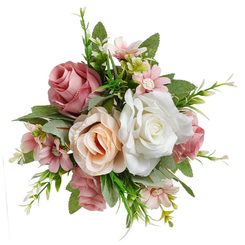 Artificial Flower Balls Bouquet for Centerpieces Fake Flower Kissing Balls for Bedroom Party Valentine's Day Baby Shower