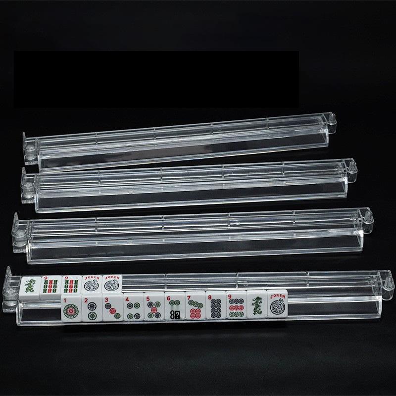American Multi-Color Non-Slip Mahjong Rack and Tile Pusher