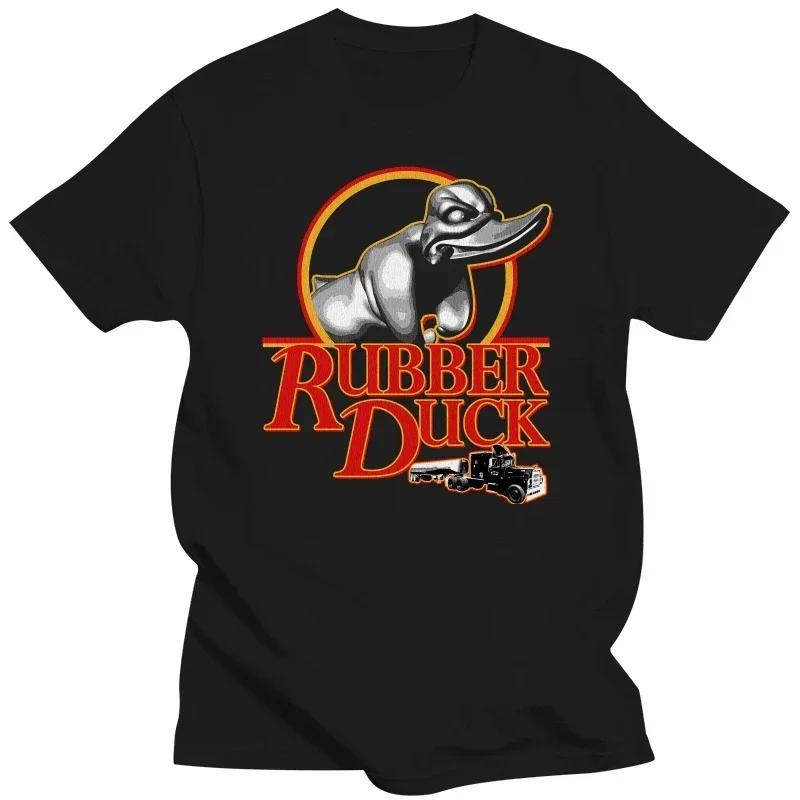 Retro 70s 80s Film Movie Tee RD Trucking Rubber Duck Convoy Inspired T-shirt Informal Hot Sale Round Collar harajuku Crewneck L