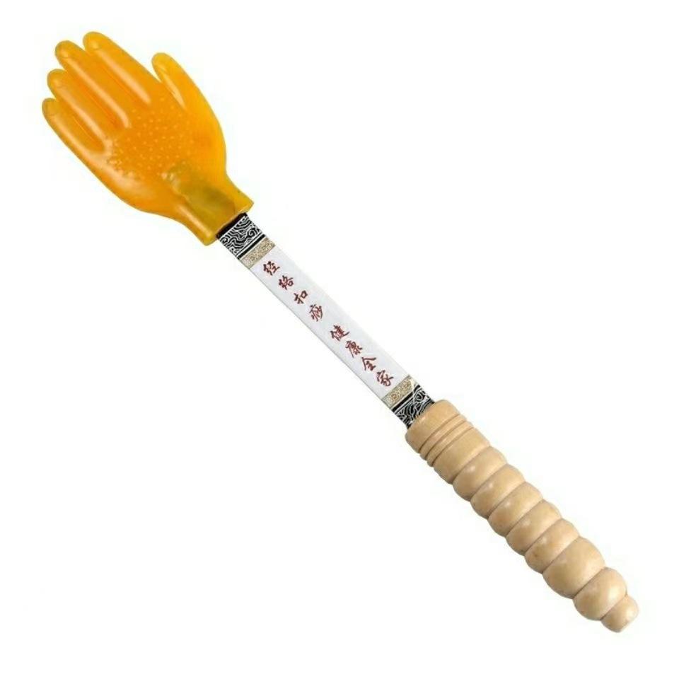 

Meridian Massage Stick: Silicone Scraping Board for Home Use, Tapping Leg, Shoulder, Back, and Palm