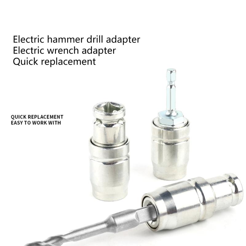MultiPurpose Electric Drill To Hammers Converter With Quick Changes Design Compatible for Multiple Power Tool Durability