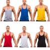Men Summer Gym Singlet Tank Top Stringer Bodybuilding Muscle Fitness Vest HO3