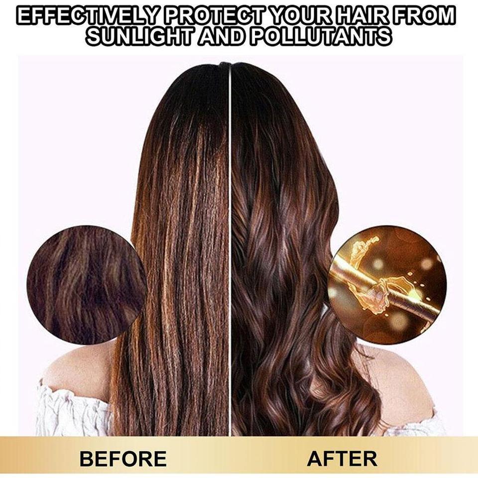 Masque Capillaire Magique Kératine 30ml/500ml Réparation en 5 Secondes Dommages Frisottis Traitement Cuir Chevelu Racine Cheveux Baume Brillant Lisser Soin Cheveux Doux