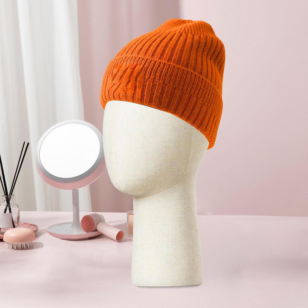 Mannequin Head Multipurpose Wig Display Holder for Home Salon Styling Drying White