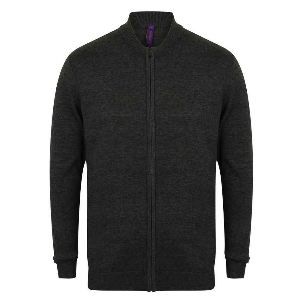 Henbury Unisex Adult Full Zip Cardigan