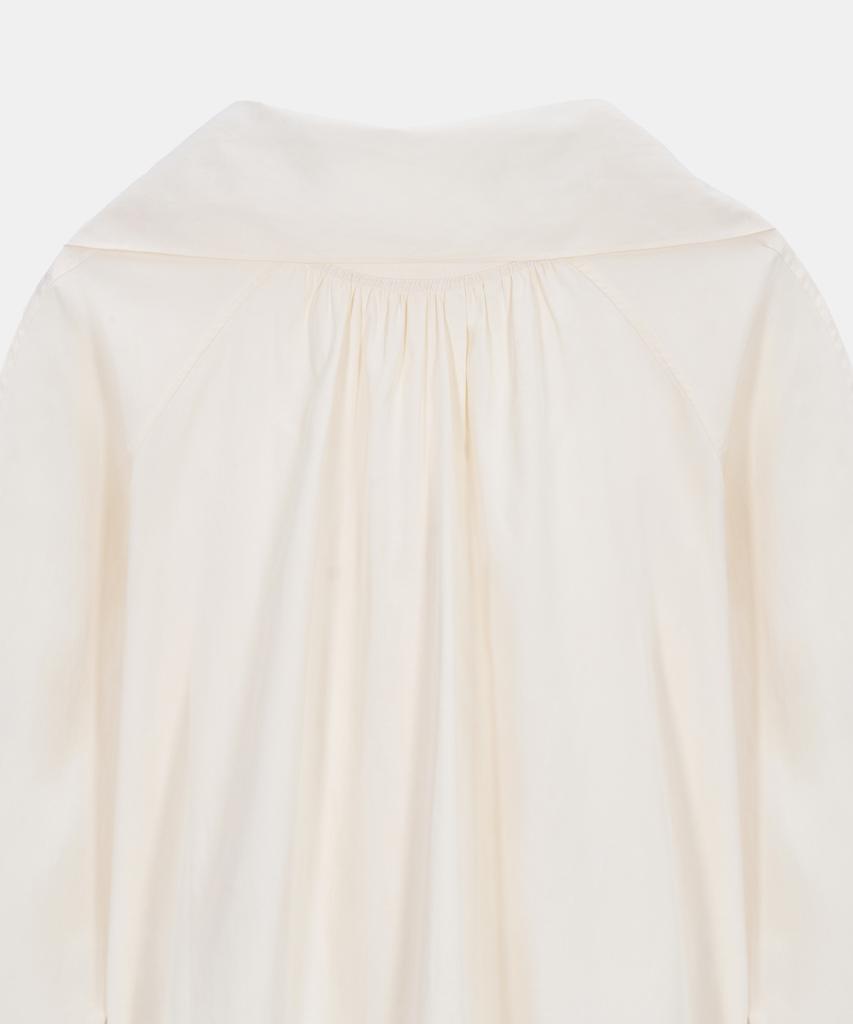 POETSEOUL Double Tie Blouse_Ivory