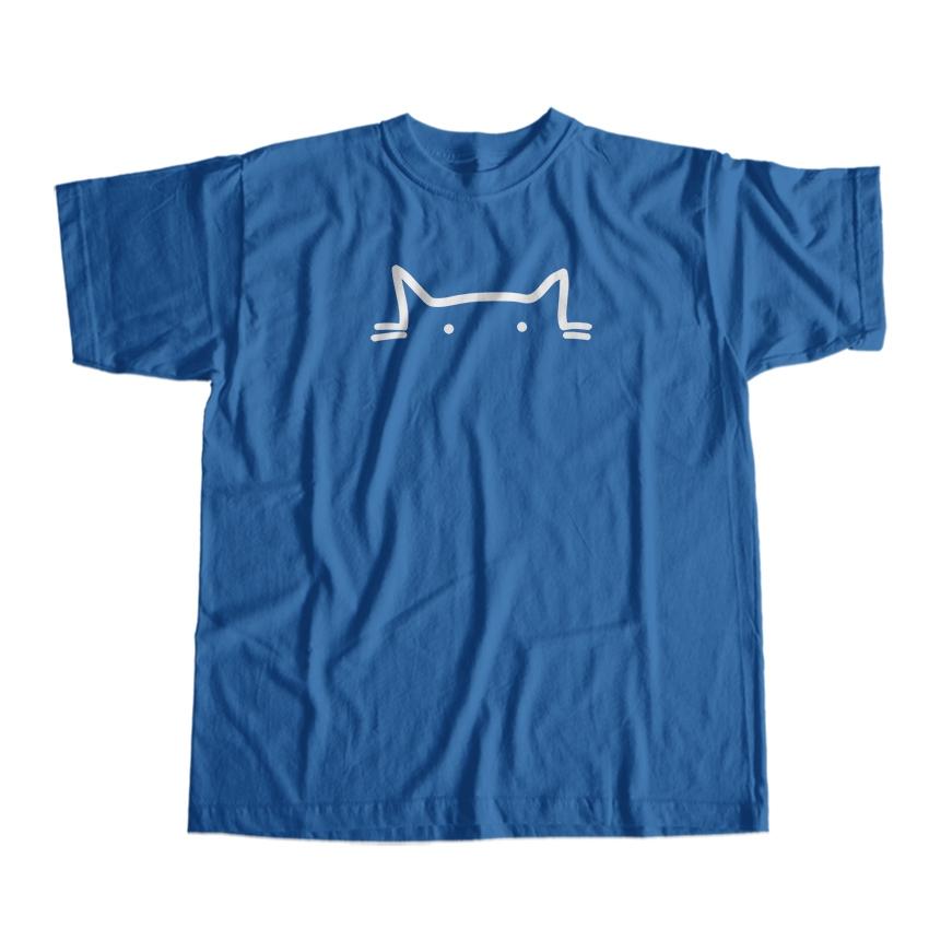 COOLMIND High Quality 100% Cotton Cat Print Men T Shirt Casual Summer Men Tshirt Loost Cool T-shirt Male Tee Shirts Mo0167