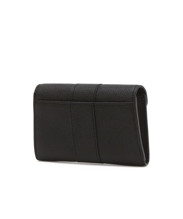 Athe Vanessabruno Black Classic Double A Business Card Holder (Silver Hardware) Aaho6E551Bk
