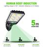Waterproof Solar LED Street & Courtyard Light with Motion Sensor