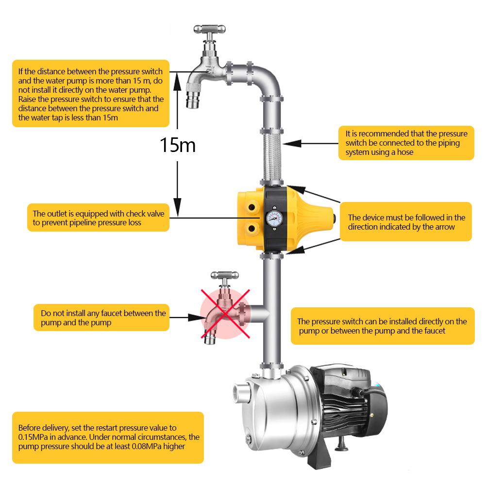 Goedkope Automatic Water Pump Pressure 