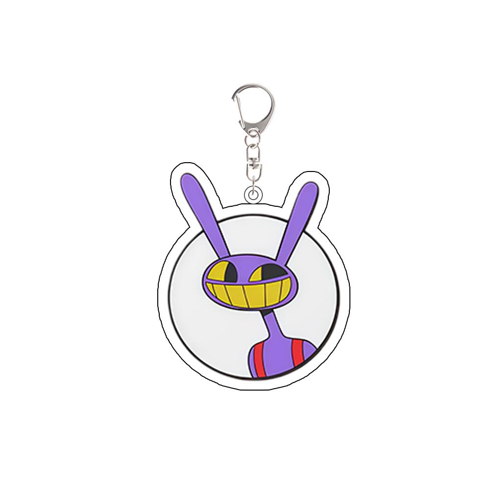 Pour TADC Pomni Jax Ragatha Gangle Zooble Kinger Caine Gummigoo Périphérique Porte-clés Acrylique Pendentif Créativité Sac à dos Cadeau