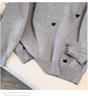 Plus Size Women's Loose Round Neck Pullover Sweater, Bust 150/160 (Size 200/300 Jin)