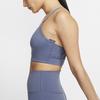Nike Swoosh Luxe Medium Support Fitted Regular Sports Bra Women Sports Bra Finn-Blue CJ0545-491