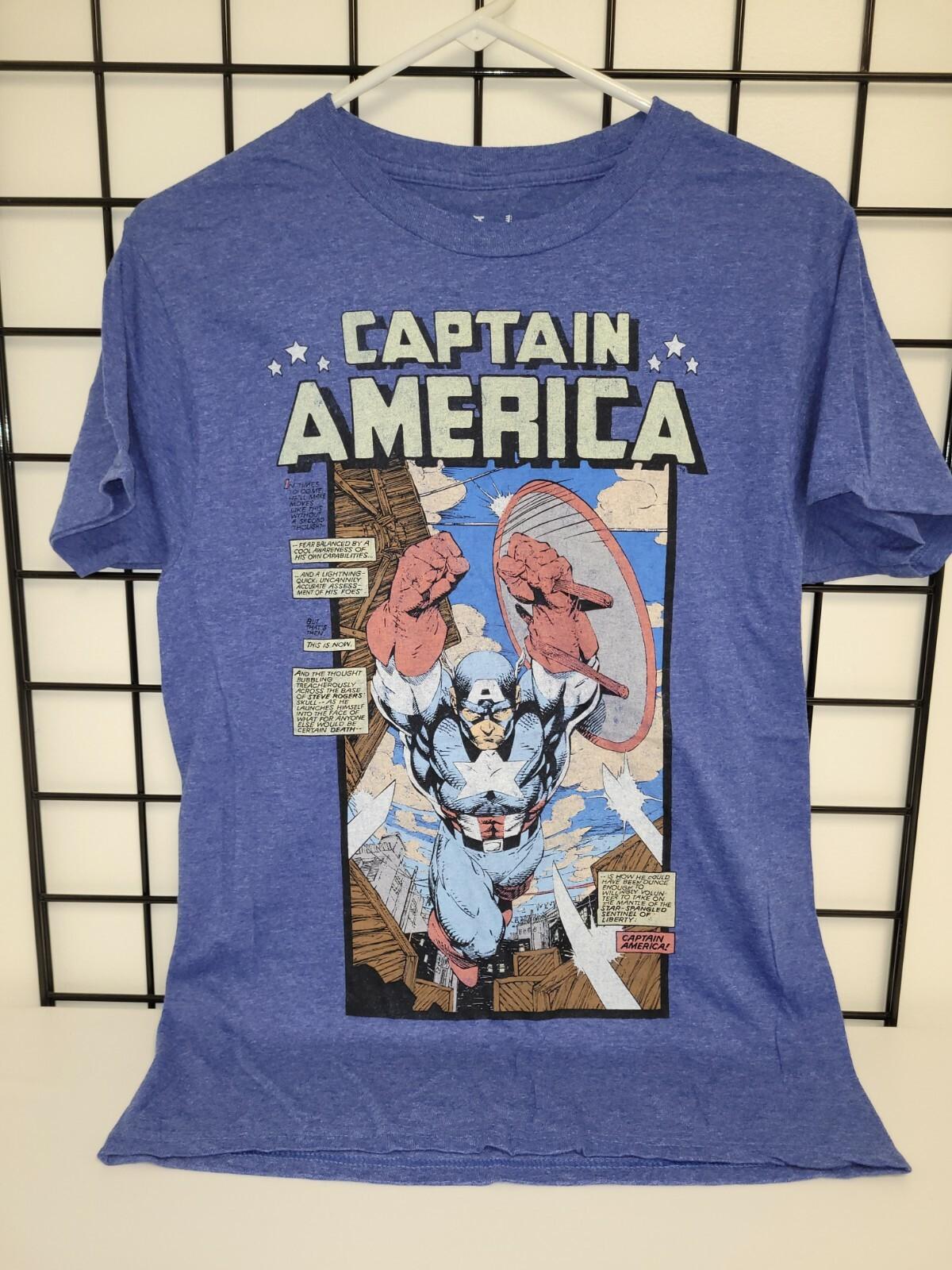 Marvel Captain America Adult Unisex T-Shirt S