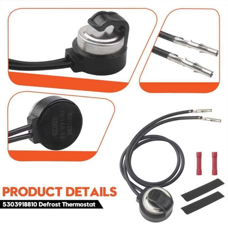 5303918810 Refrigerator Defrost Thermostat For DGHF2360PF7A DGHF2360PF8A DGHF2360PF9A E23BC78IPSKA Easy Installation